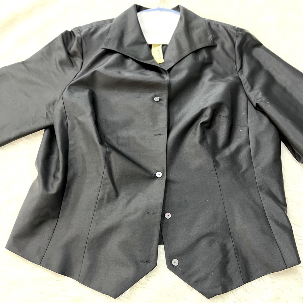 Kate Hill silk blazer